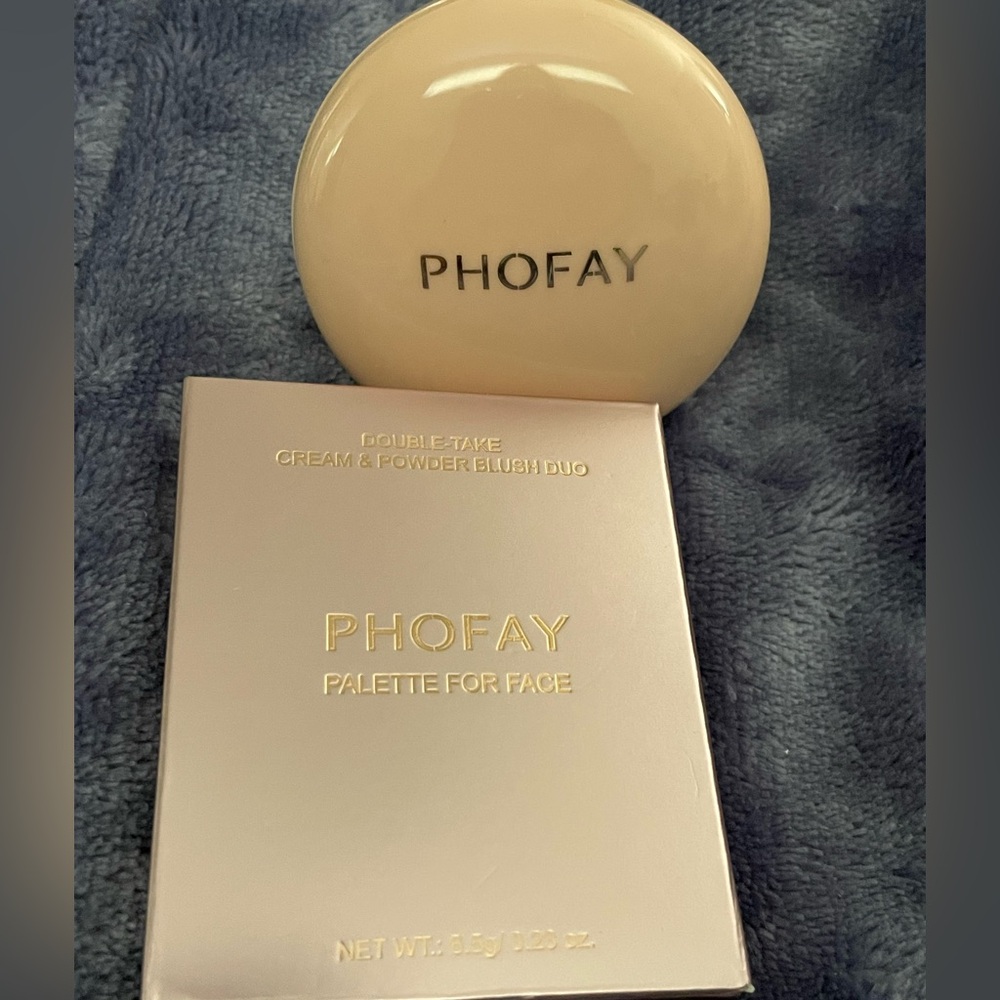 Phofay Cosmetics- Get 2! Cream & Powder Blush Duo - and a Soft Touch-Both Great!